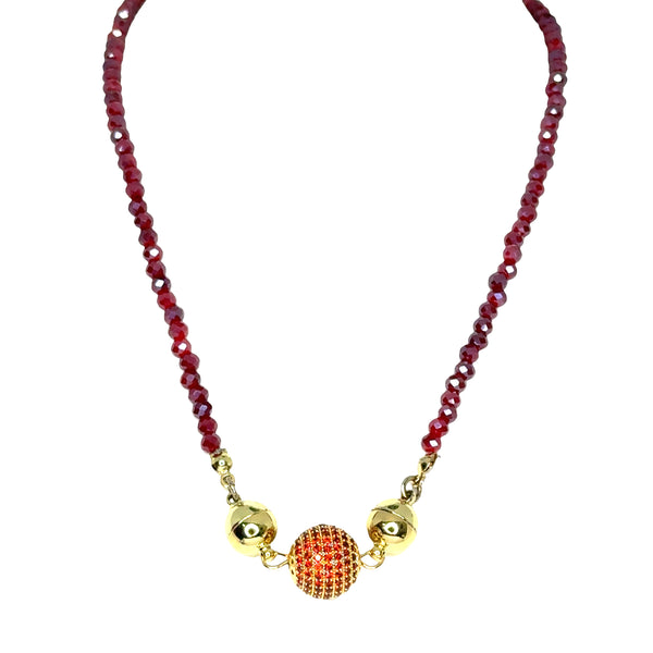 Pendant -  Birthstone Pavé - JANUARY (PRE-SALE ONLY for end of Nov. fulfillment)