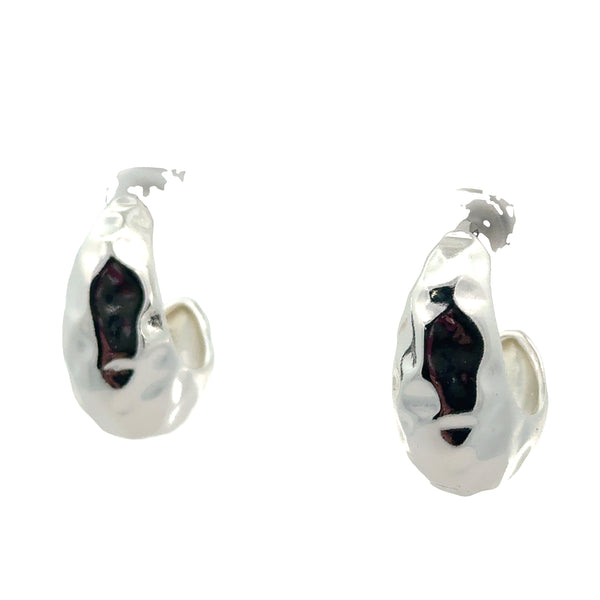 Earrings - Hammered Droplet