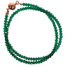 Emerald Crystal Medium Strand Necklace, 50cm