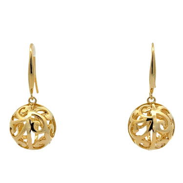 Earrings - Swirly Spheres Maria Nicola