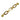 Connector - Paperclip - Yellow Gold Seriously Romantic