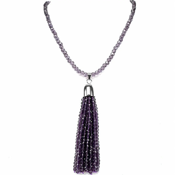 Tassel - GRAPE Crystal Seriously Romantic
