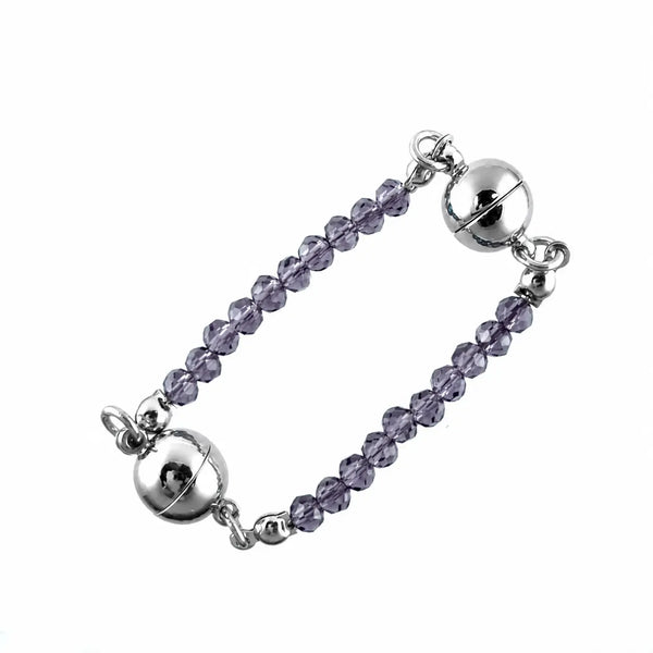 Mini Connectors - GRAPE Crystal Seriously Romantic