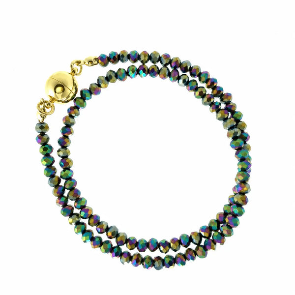 Medium Strand Necklace - Harlequin Crystal Seriously Romantic