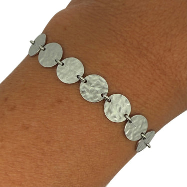 Bracelet Link - 18cm - BEATEN DISC Maria Nicola