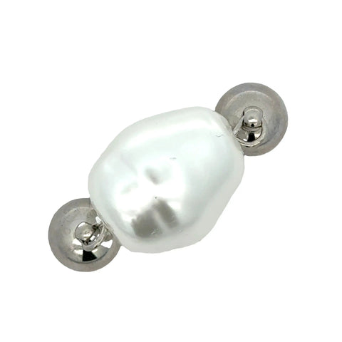 Pendant - Sideways Pendant - Large Baroque Shell Pearl