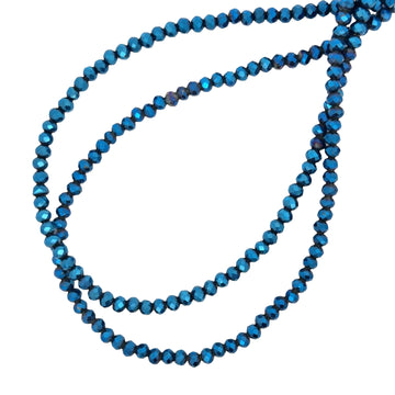 Medium Strand Necklace - Sapphire Crystal