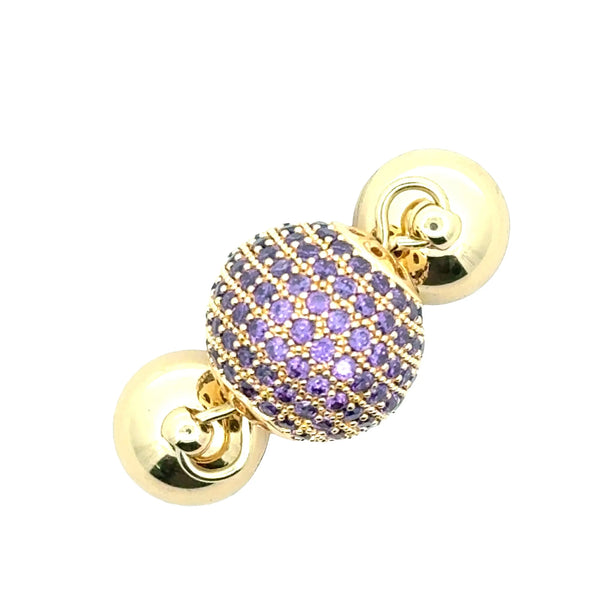 Pendant -  Birthstone Pavé - FEBRUARY Maria Nicola