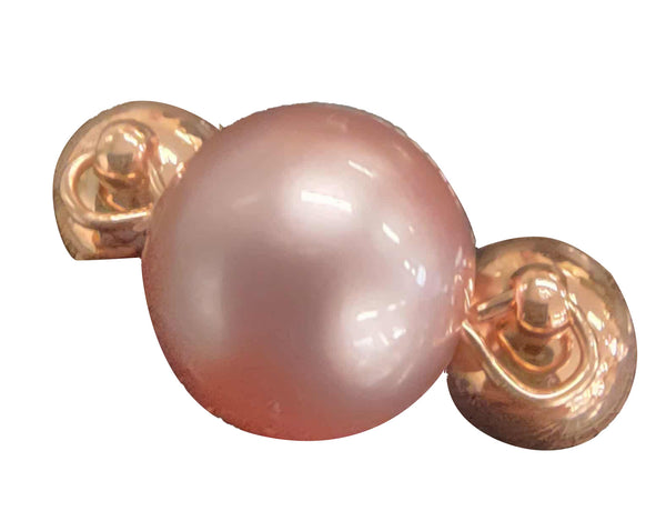 Pendant - Crystal Pearl - Dusty Rose