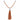 Tassel - Orange Copper Crystal Seriously Romantic