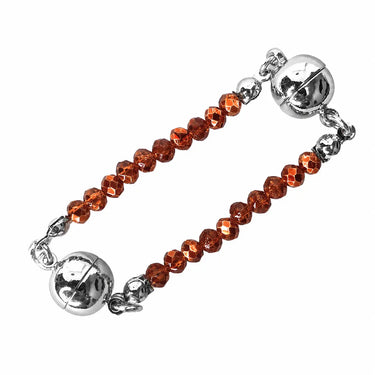 Mini Connectors - Orange Copper Crystal Seriously Romantic