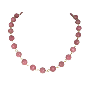 Link Necklace - RHODOCHROSITE