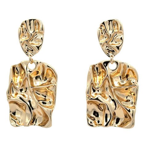 Earrings - Liquid Metal