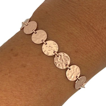 Bracelet Link - 18cm - BEATEN DISC Maria Nicola