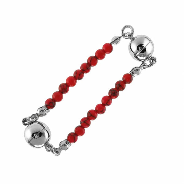 Mini Connectors - RED Howlite Seriously Romantic