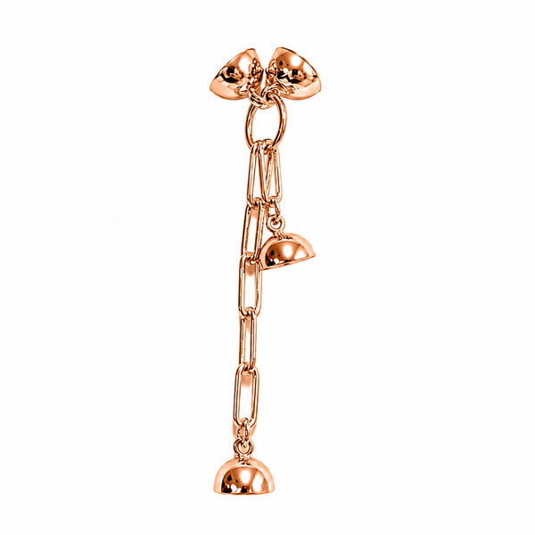 Quadrinity Ring - Paperclip Cascade Seriously Romantic