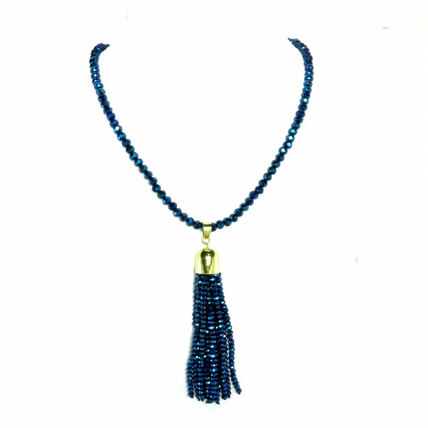 Tassel - Sapphire Crystal Seriously Romantic