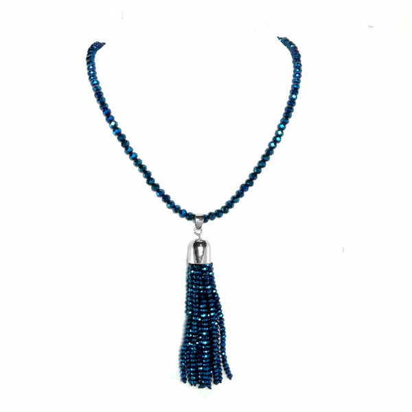 Tassel - Sapphire Crystal Seriously Romantic