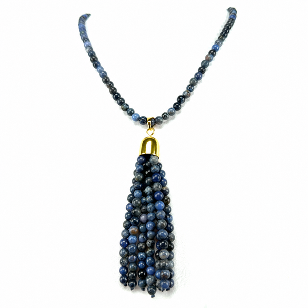 Tassel - Sodalite Seriously Romantic