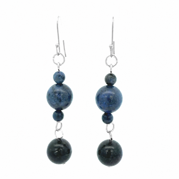 Long Earrings - Sodalite Maria Nicola