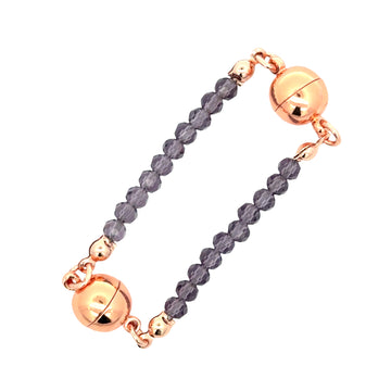 Mini Connectors - GRAPE Crystal Seriously Romantic