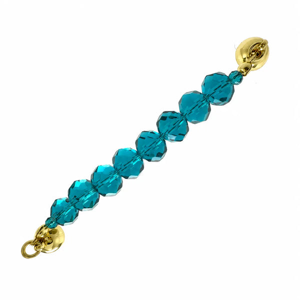 Connector - Teal Crystal Seriously Romantic