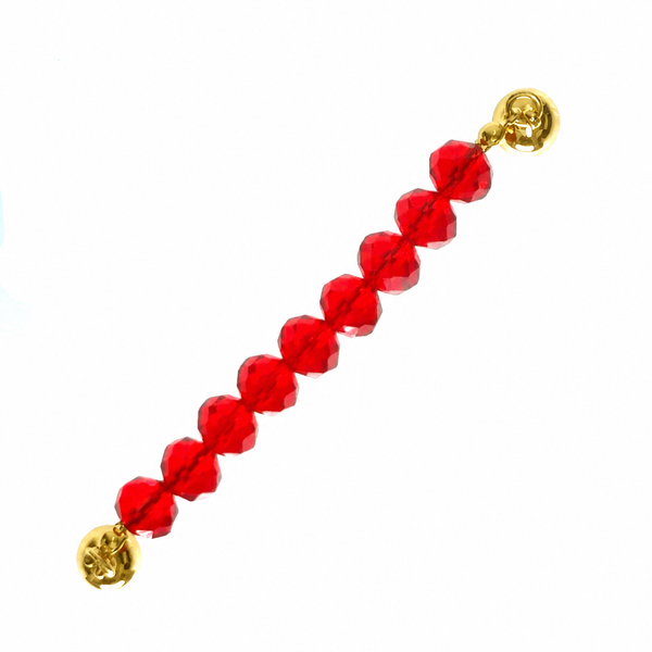Connector - Translucent Red Crystal Seriously Romantic