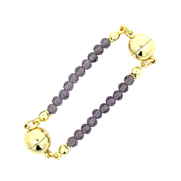 Mini Connectors - GRAPE Crystal Seriously Romantic