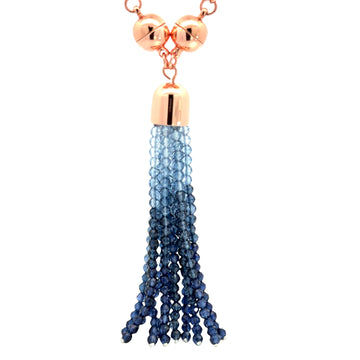 TASSEL PENDANT - OMBRE - BLUE