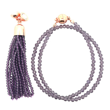 TASSEL CONVERSION GRAPE CRYSTAL - (tassel must be purcahsed on the same invoice) Maria Nicola