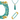 10 Way BUNDLE  - Turquoise Crystal (Includes 10 Way Necklace, Tassel & Mini Connectors) Maria Nicola