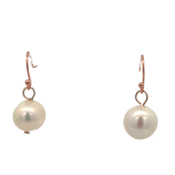Short Earrings - Cream Pearl