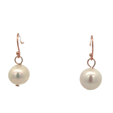 Short Earrings - Cream Pearl