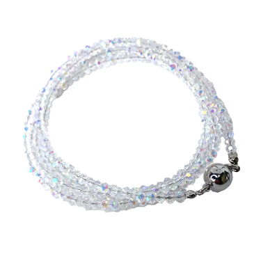 Long Strand Necklace - AB Crystal Seriously Romantic