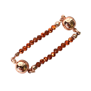 Mini Connectors - Orange Copper Crystal