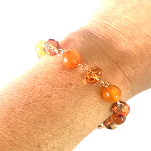 Bracelet Link - Orange