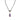 Pendant - Austrian Crystal - Teardrop - Opal Austrian Crystal