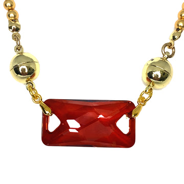 Long Rectangle Pendant - MAGMA