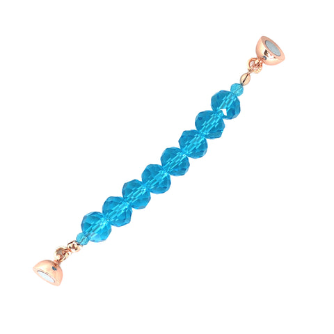 Connector - Sky Blue Crystal - ON SALE 20% OFF!