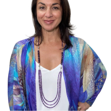 Kimono - Long - Purple Rain Namaskar