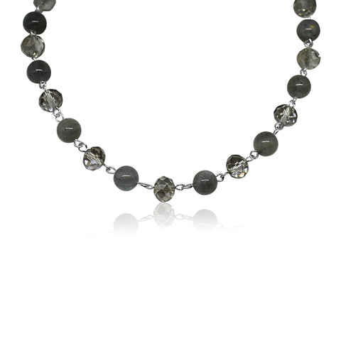 LONGER Link Necklace - Platinum