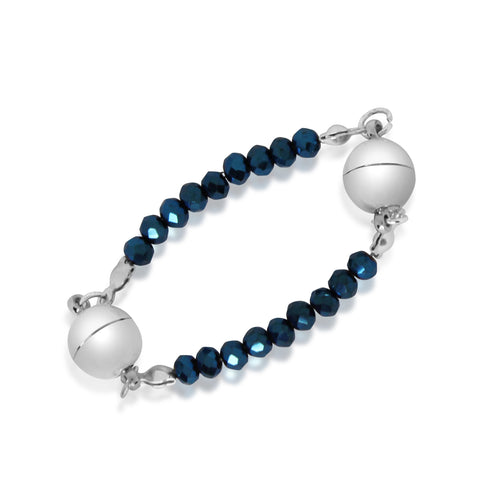 Mini Connectors - Sapphire Crystal