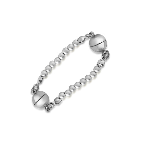 Mini Connectors - Satin Silver