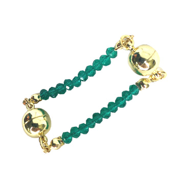 Mini Connectors - Emerald Crystal LAST CHANCE 20% OFF