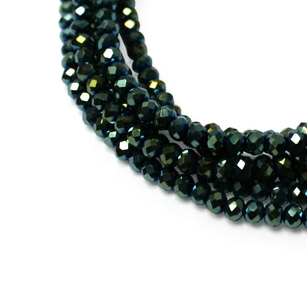 Medium Strand Necklace - Sea Green Crystal