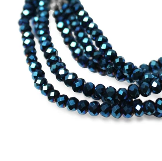 Medium Strand Necklace - Sapphire Crystal