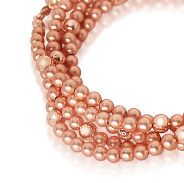 Medium Strand Necklace - Satin Metal