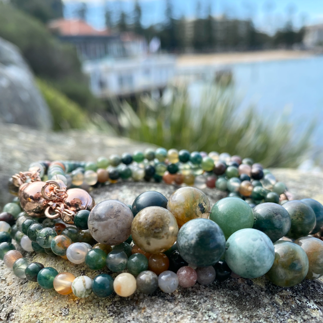 Indian shop agate necklace