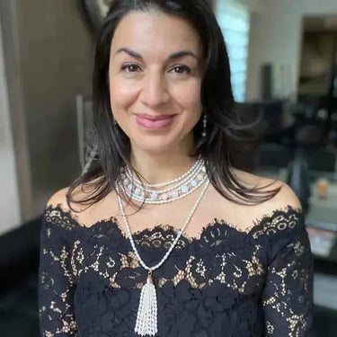 10 Way BUNDLE - Cream Pearl (Includes 10 Way Necklace, Tassel & Mini Connectors) Seriously Romantic