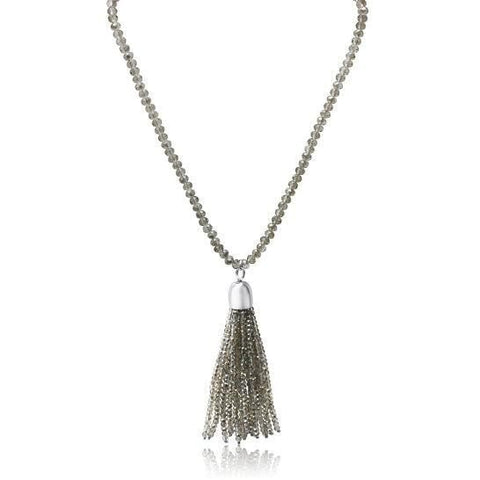 Tassel - Platinum Crystal